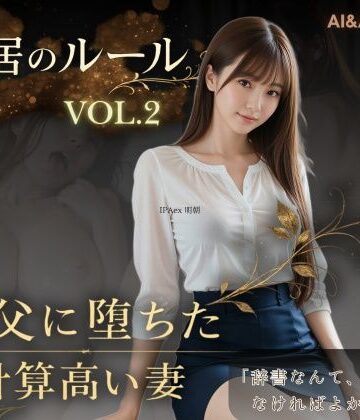 【エロ漫画raw】同居のルール ―義父に堕ちた計算高い妻―Vol.2＜ノベルゲーム＞（実写系）(d_756185)