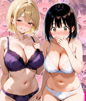 【エロ漫画raw】ギャル先輩vs清楚後輩 宅飲みしてたらまさかの肉棒争奪中出しバトル勃発！？〜一晩で15回射精した話〜(d_681667)