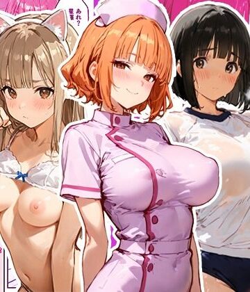 【エロ漫画raw】3姉妹の妹たちがコスプレで兄を誘惑してハーレムえっち！(d_796487)