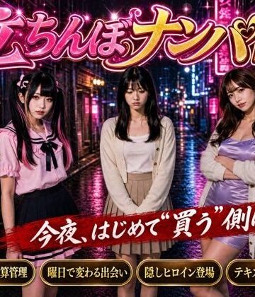【エロ漫画raw】【フルボイス】立ちんぼナンパ師 〜路地裏に立つワケあり女子大生と生ハメ撮り交渉〜(d_806004)