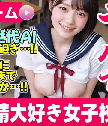 【エロ漫画raw】【次世代AI】射精大好き女子校生〜射精当番は君だ！絶頂へのカウントダウン！〜【AIヤバい】(d_810677)