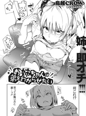 【エロ漫画raw】お姉ちゃんは弟をわからせたい（単話）(s011akamj00132)