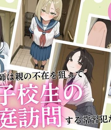 【エロ漫画raw】新任教師は親の不在を狙って女子校生の家庭訪問する常習犯だった。(d_821426)