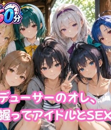 【エロ漫画raw】【動画約60分】プロデューサーのオレ、弱み握ってアイドルとSEX三昧(d_822489)
